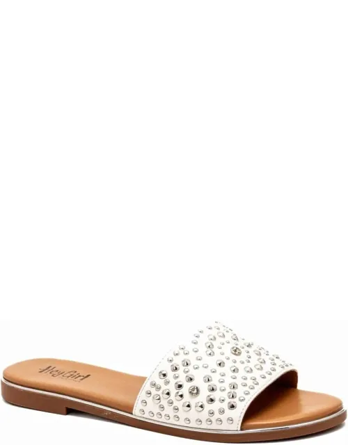 Rhinestone Bail Money Sandals