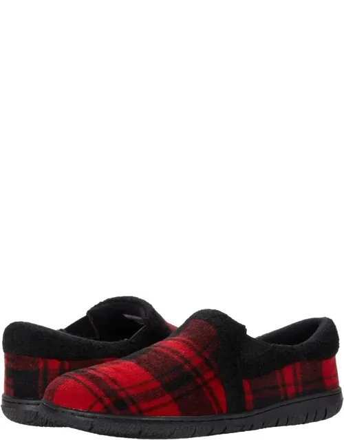 Jackie Slippers Red Plaid Comfort Slip On Shoes