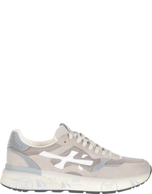 Mick 0.1 Iconic Side Design Leather Sneakers