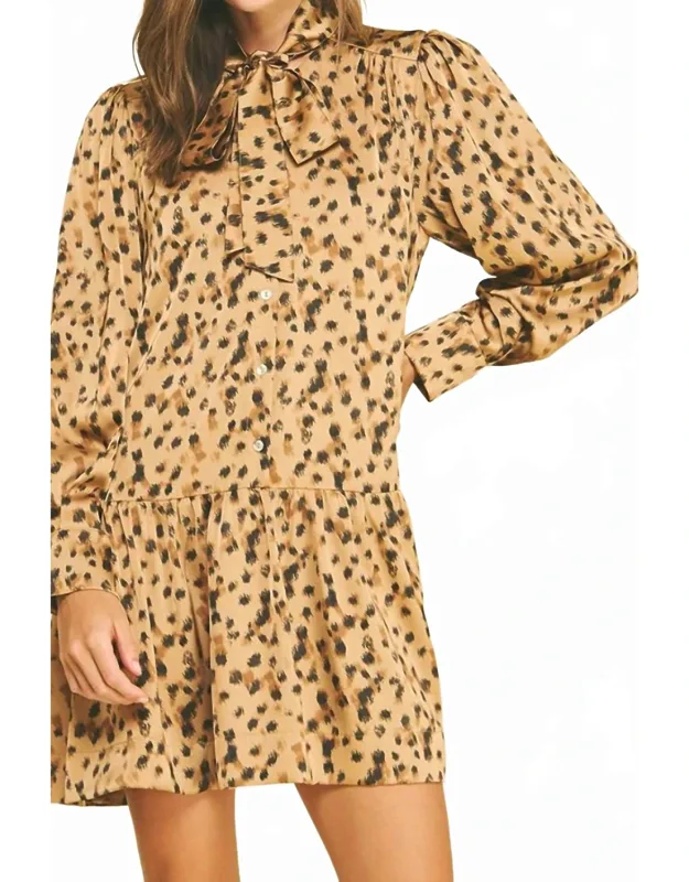 Leopard Mini Dress