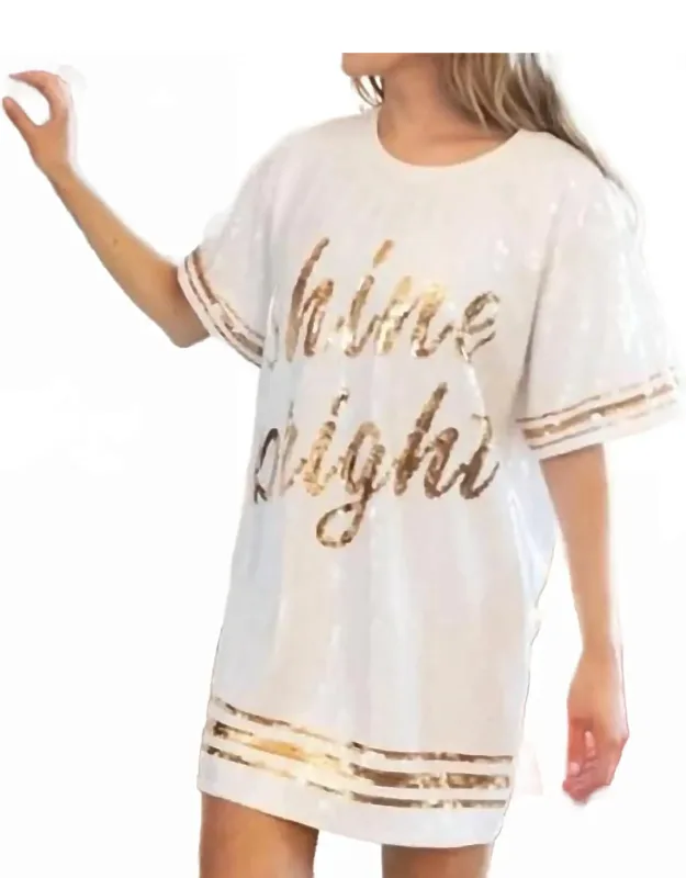 Sequin Mini Dress