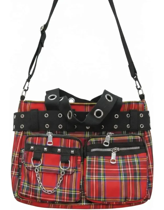 Plaid Gothic Handbag