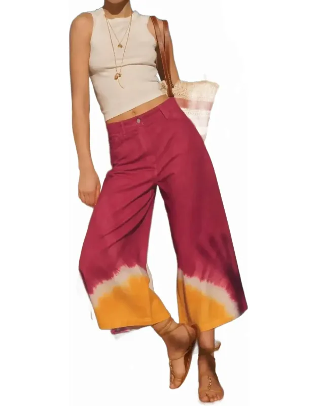 Guaji Wide Leg Pants