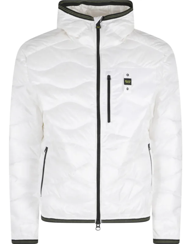 Quilted Hooded Down Jacket