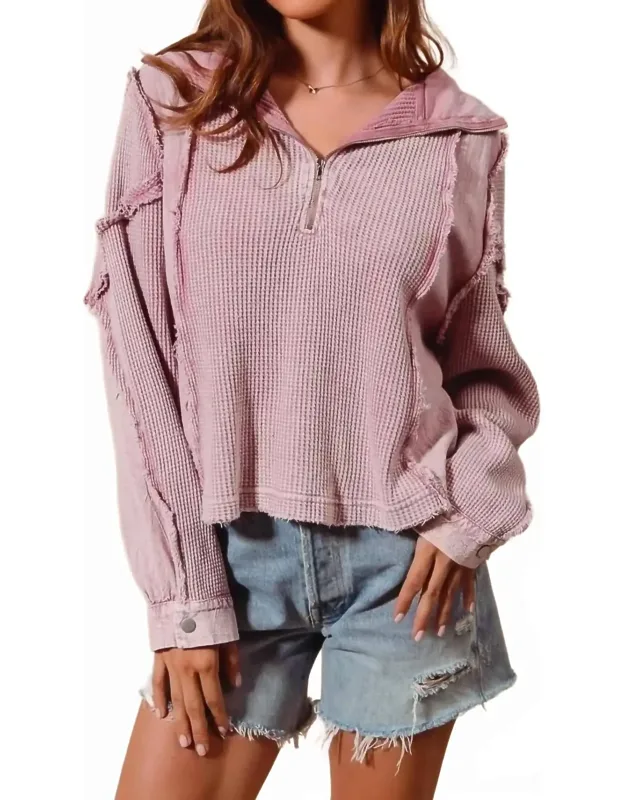 Quarter Zip Sweater