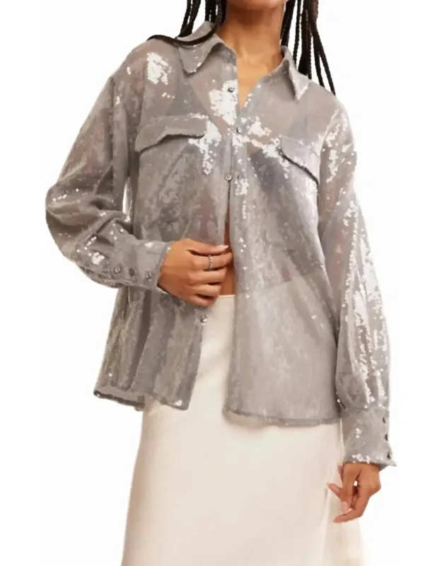 Disco Margarita Button Up Shirt