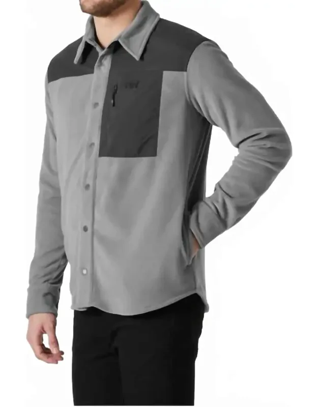 Daybreaker Block Microfleece Shirt