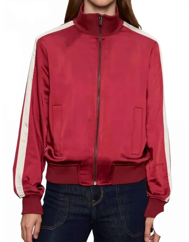 Satin Track Jacket