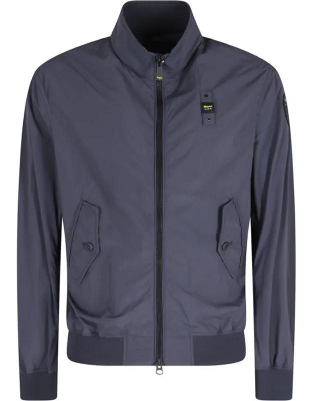 Alwin Matte Effect Ribbed Trim Polyamide Jacket