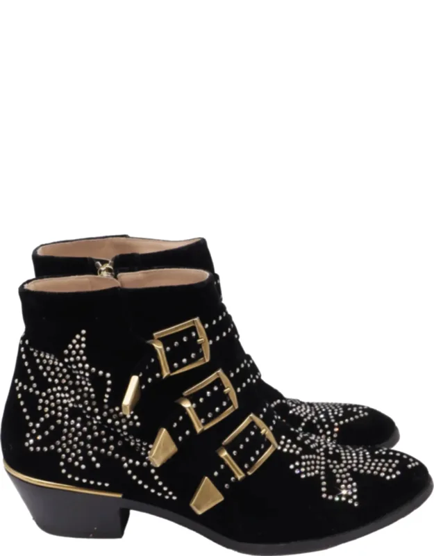 Studded Ankle Boots