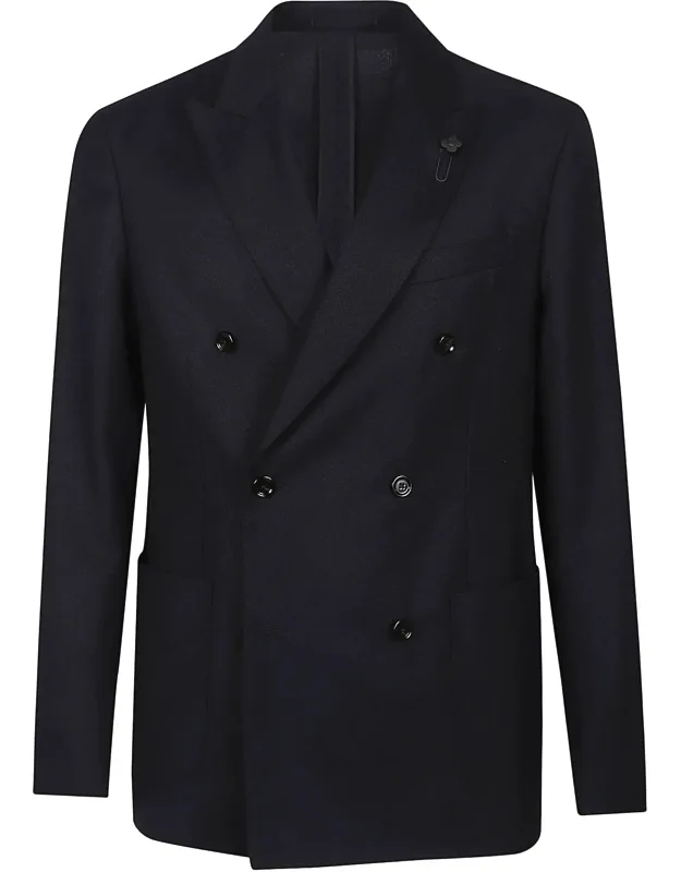 Double-breasted Virgin Wool Blazer