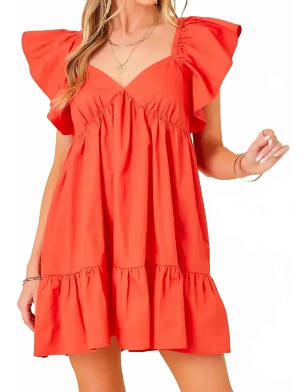 Babydoll Ruffle Dress