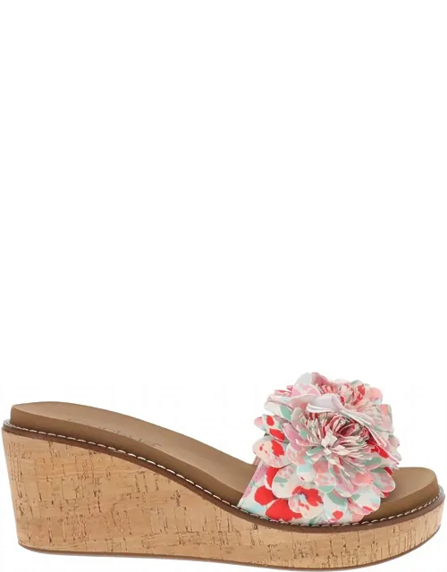 Wildflower Wedge Sandals