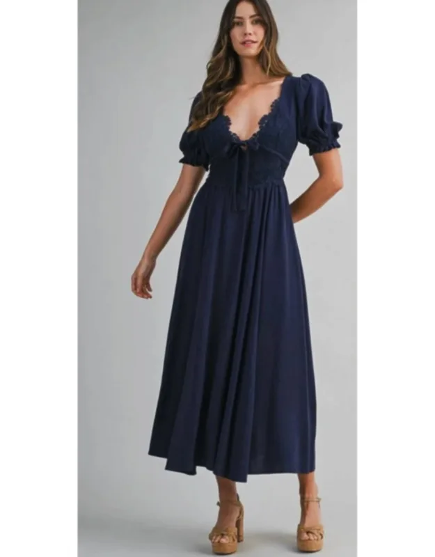 Lace Midi Dress