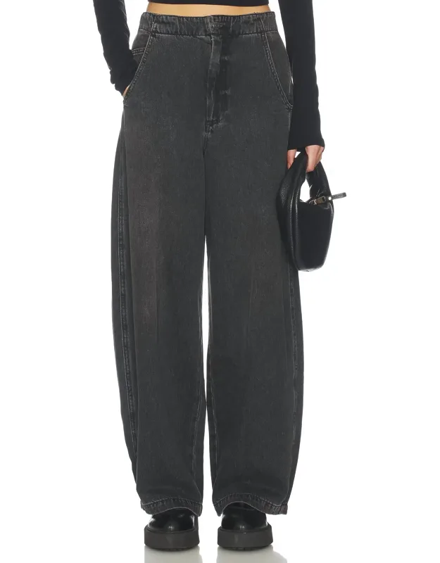 Lottie Relaxed Bowed Leg Jeans
