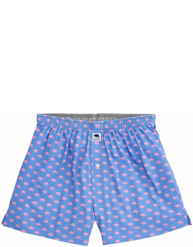 Bear Logo Performance Boxer