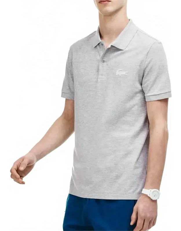 Slim Fit Rubber Stretch Piqué Polo Shirt