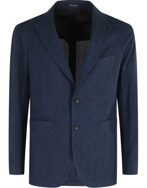 Montecarlo Single-breasted Cotton Jersey Blazer