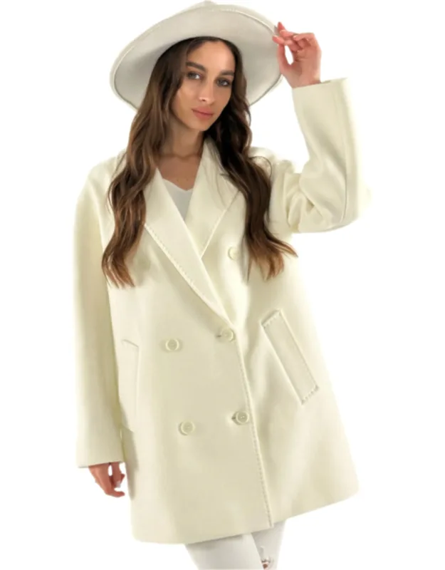 Wool Blend Coat