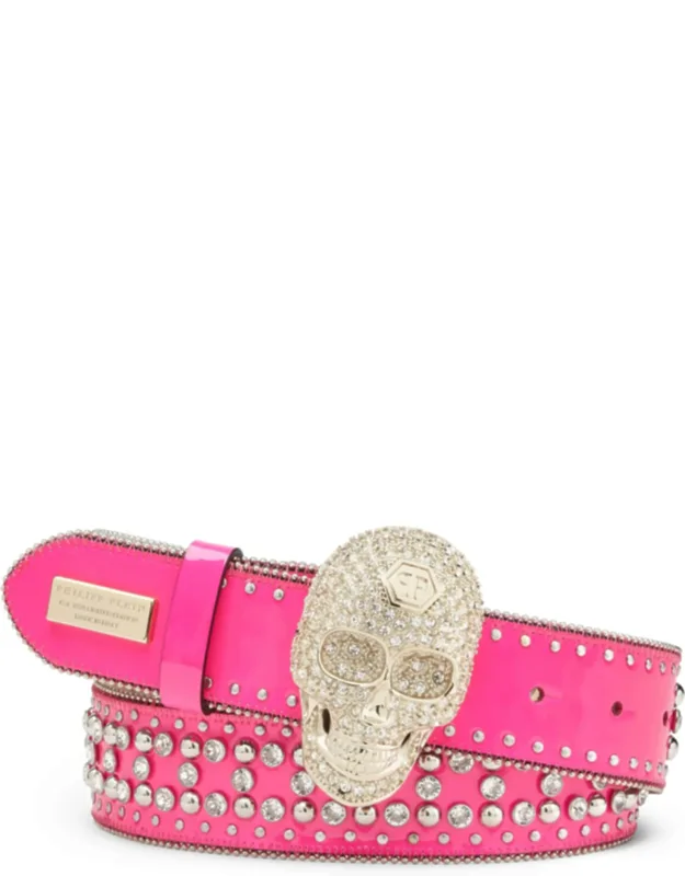 Belt With Skull Crystal