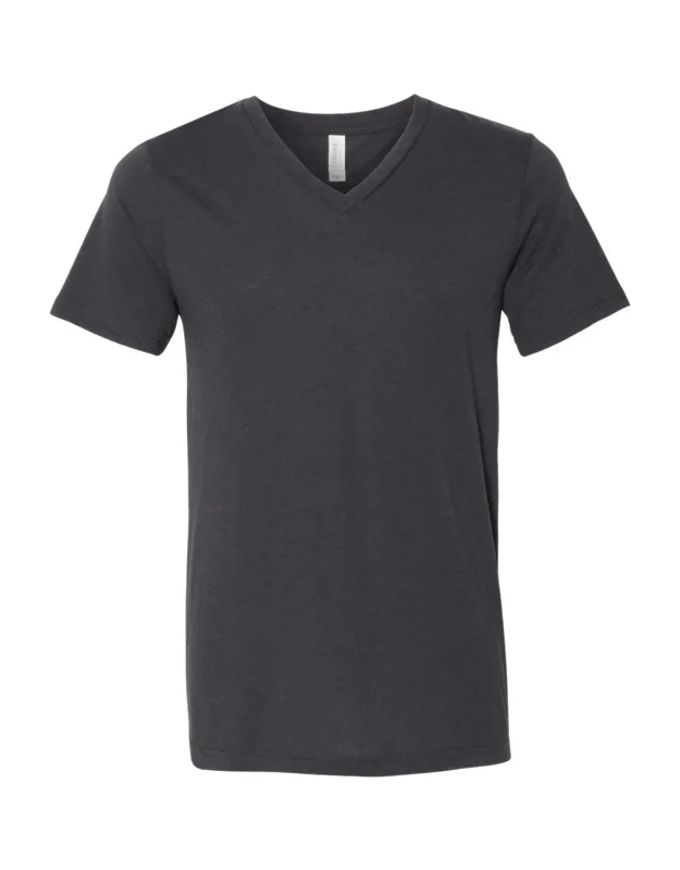 Triblend V-neck Short Sleeve Tee