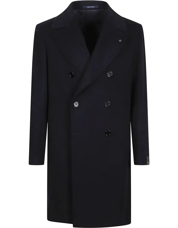 Double-breasted Wool-cashmere Coat