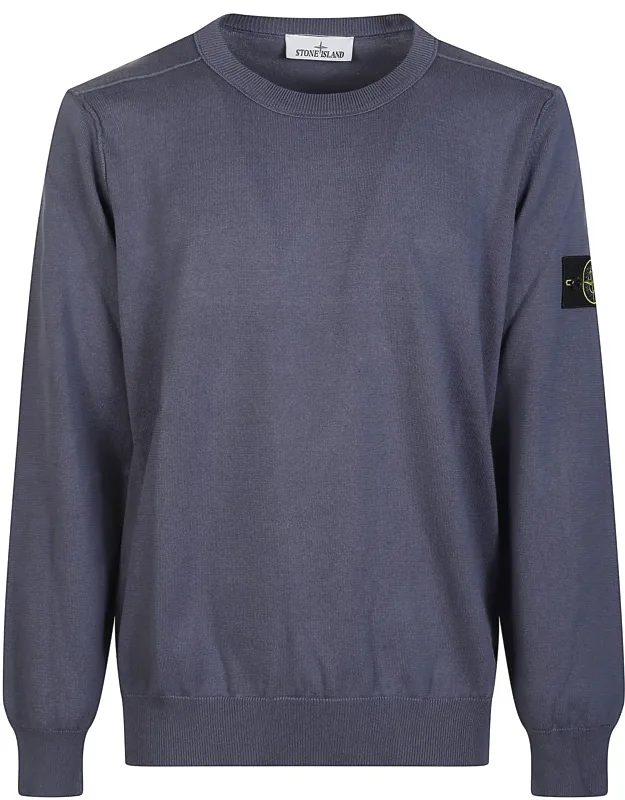 Ribbed Round Neck Sweater