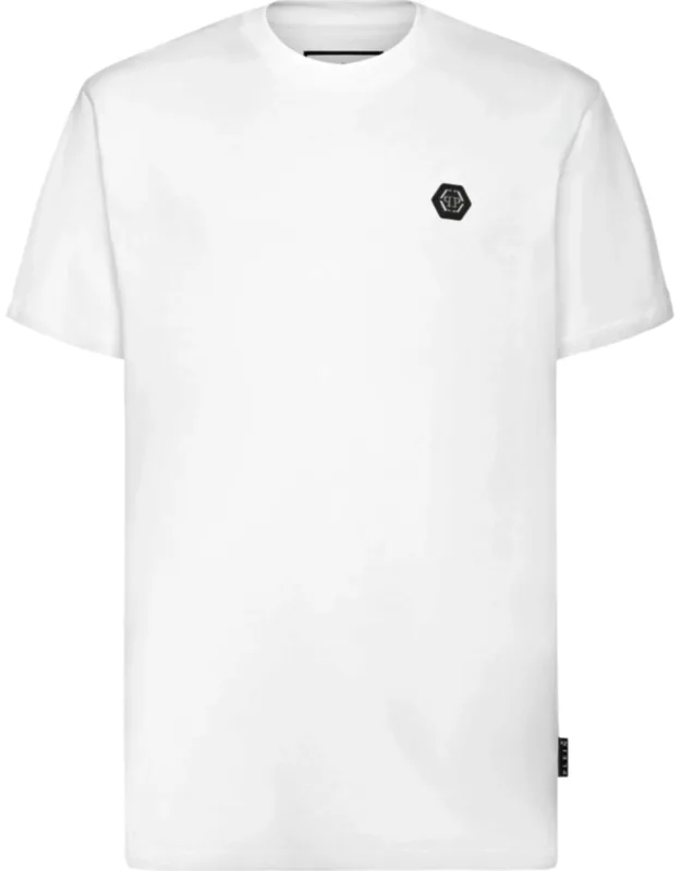 T-shirt Round Neck Ss Hexagons