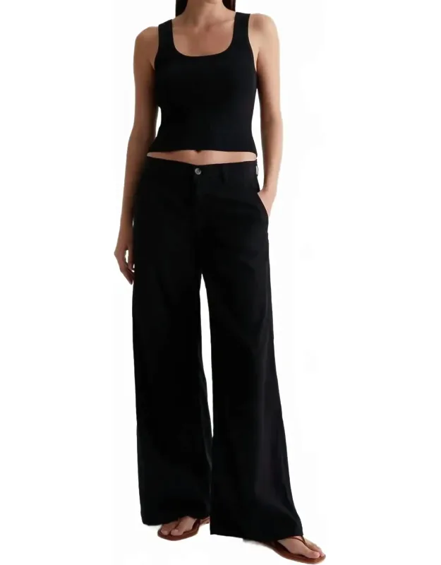 Wide Leg Trousers