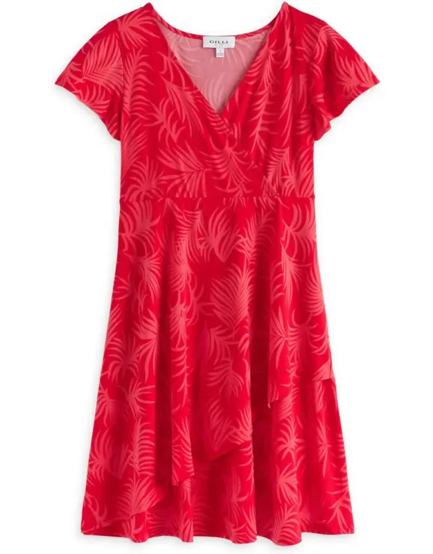 Summer Asymmetrical Hem Dress