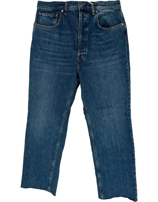 Straight-leg Jeans