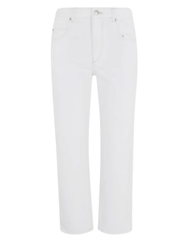Dakota Five-pocket Cigarette-leg Cotton Jeans