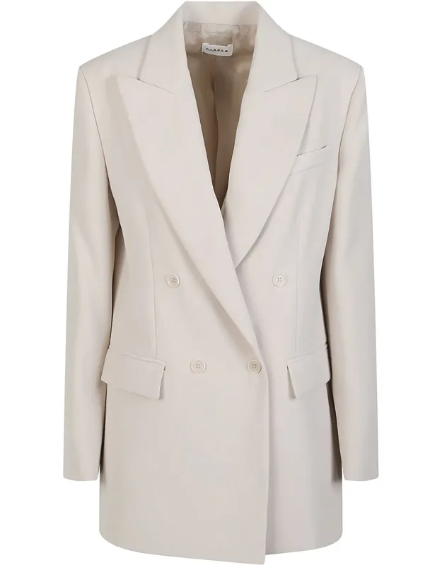 Double-breasted Structured Blazer