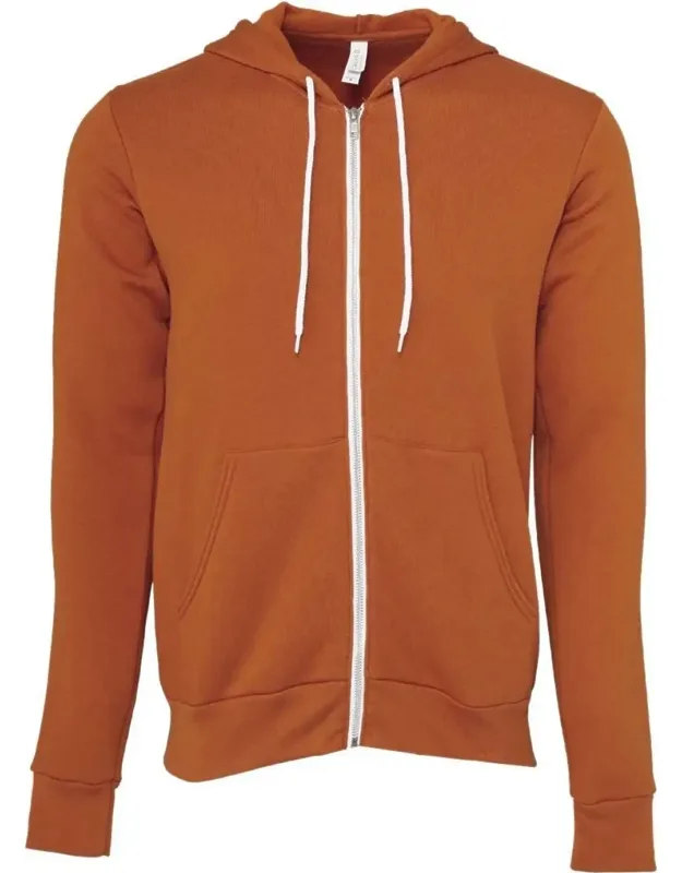 Sponge Fleece Full-zip Hoodie