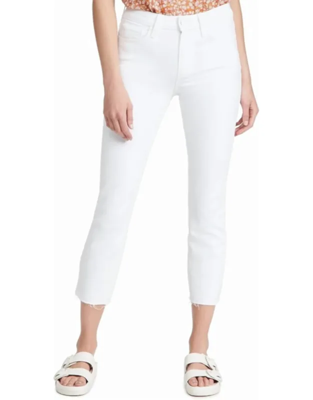 Cindy Stretch Denim Crop Jeans