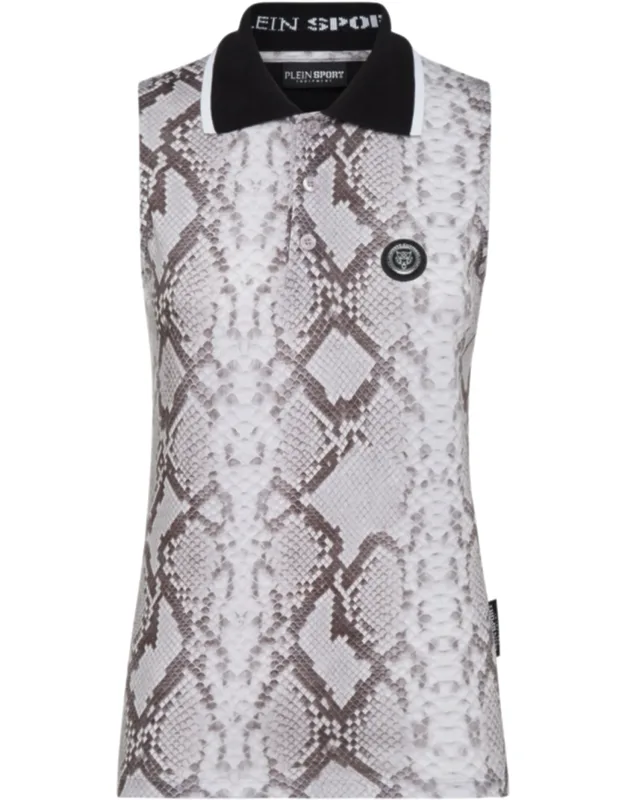 Sleeveless Polo Shirt