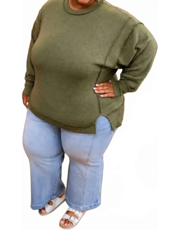 Brushed Hacci Sweater