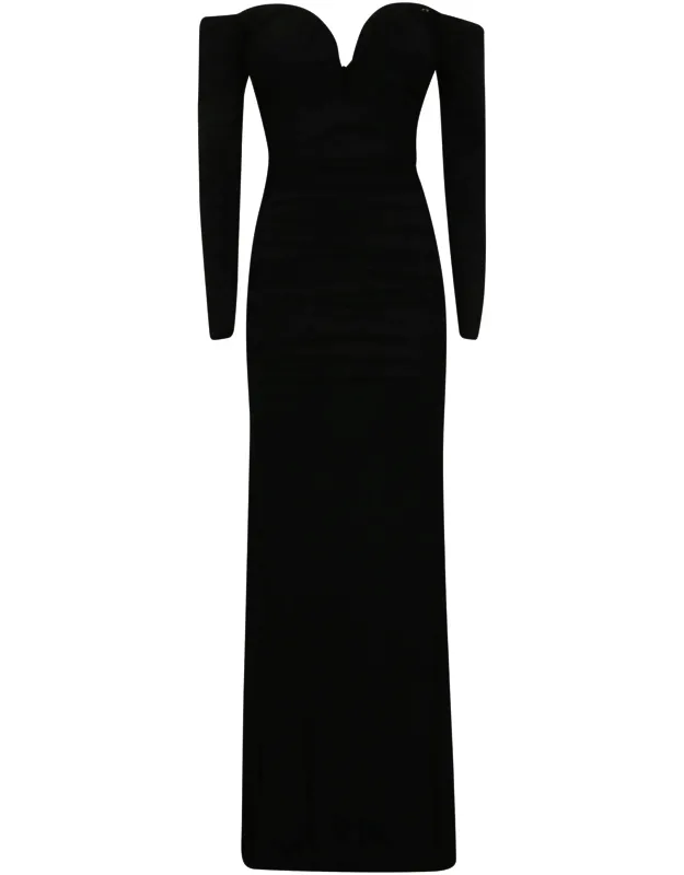 Sweetheart Ruched Evening Dress