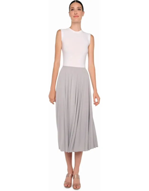 Flared Midi Skirt