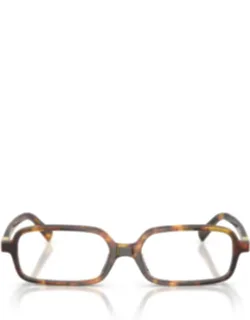 Havana Rectangular Sunglasses
