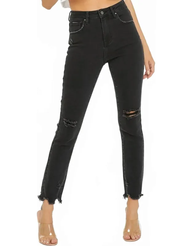 Slim Straight Leg Jeans