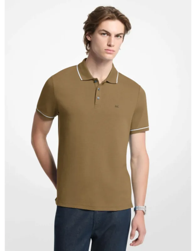 Cotton Polo Shirt - Machine Wash, Imported