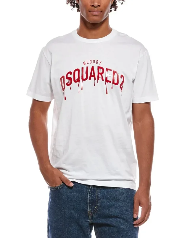 T-shirt With Crewneck And Ribbed Trim