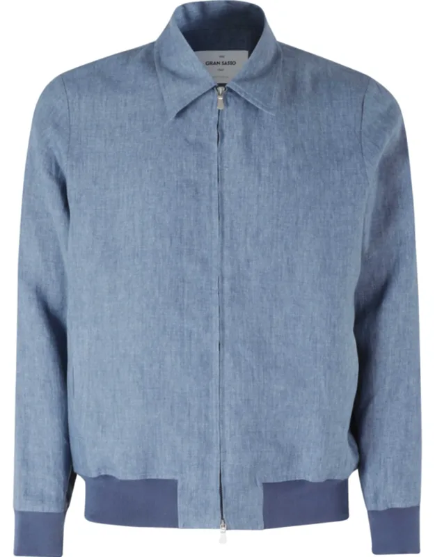 Linen-blend Jacket