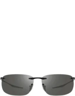 Serilium Rimless Rectangular Sunglasses