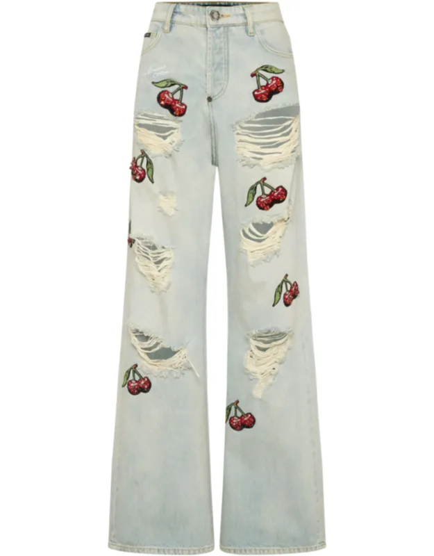 Denim Trousers Skater Fit