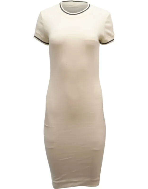 Shirred Rib Dress