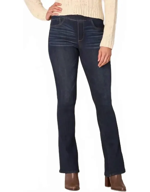 High Rise Itty Bitty Boot Glider Jeans