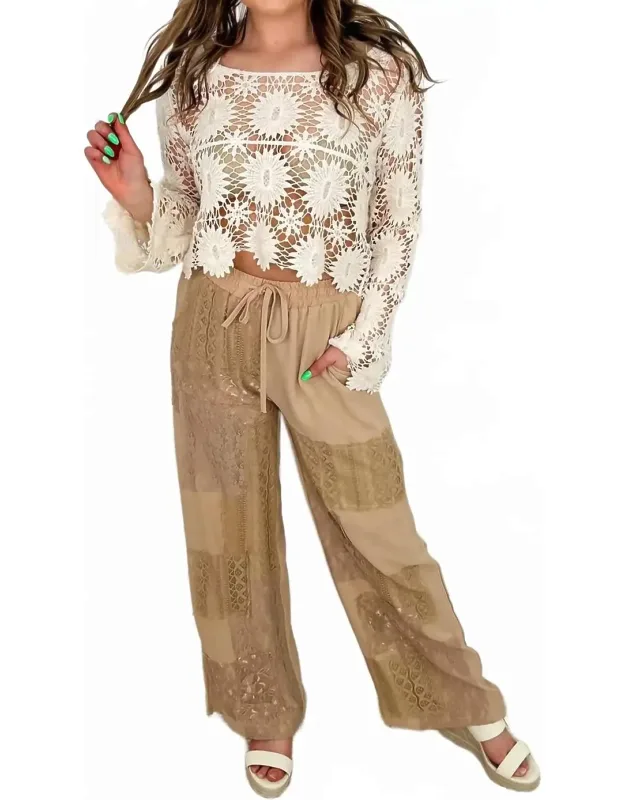 High-rise Pants