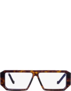 Havana Acetate Rectangular Sunglasses